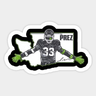 Jamal Adams Prez Sticker